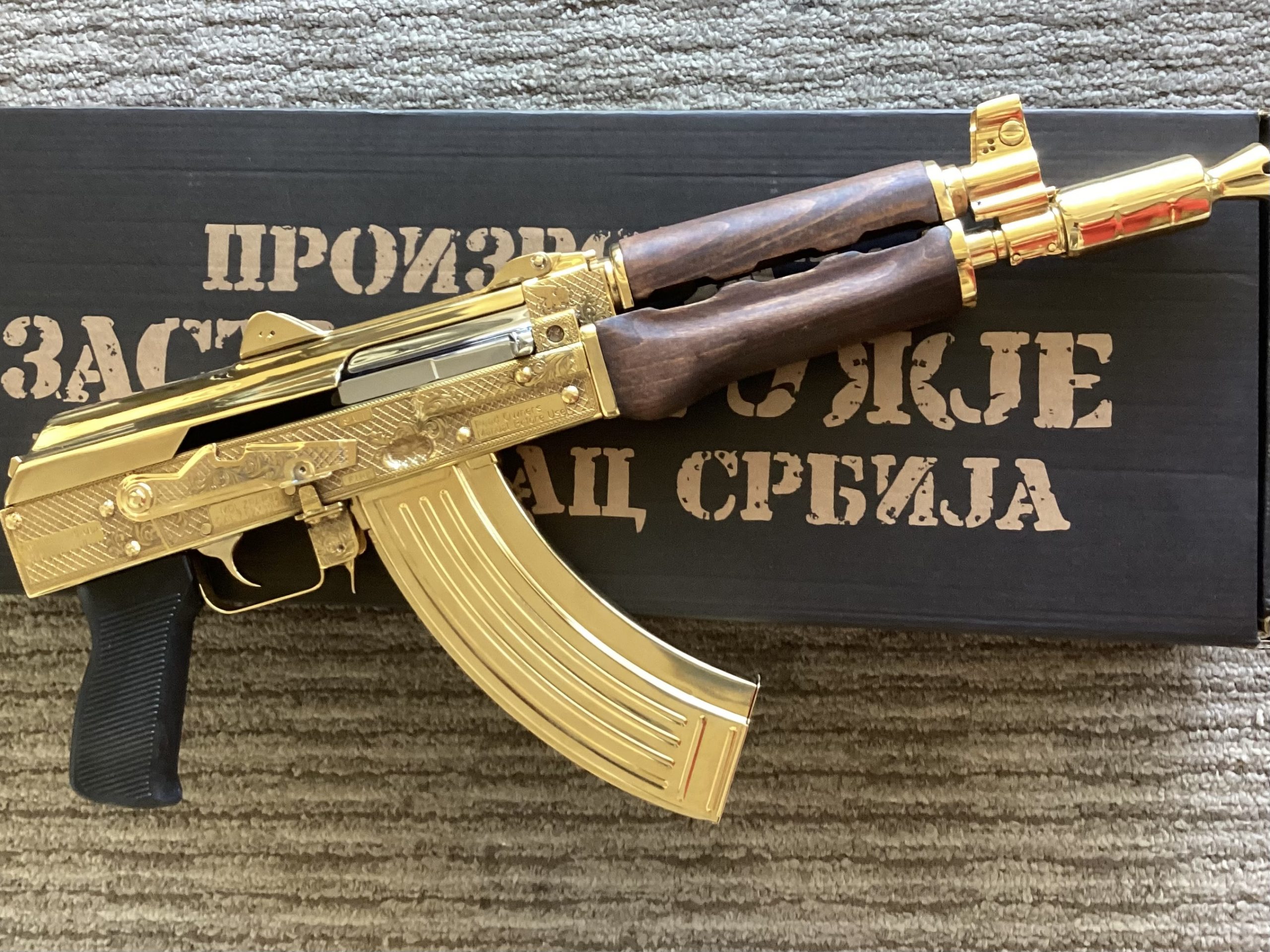 New in box Zastava M92   Copy of Soviet AK 47 Krinkov