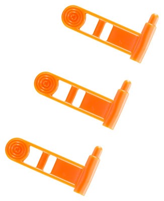 Ergo Grip Chamber Safety Flag - For Pistol Orange 3-pk ...